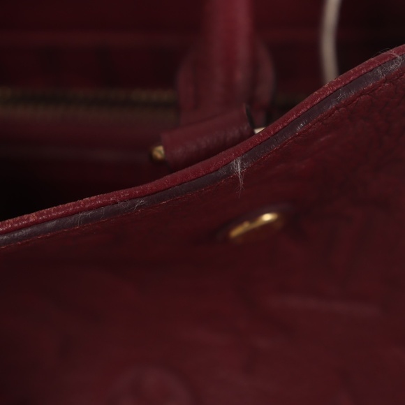 ♥️Louis Vuitton Montaigne BB Brown Leather  Shoulder Bag♥️ - Picture 12 of 16